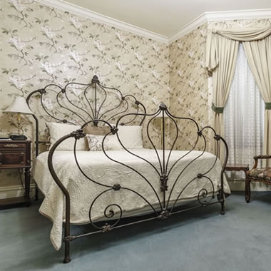 Photo of bedroom with a king bed