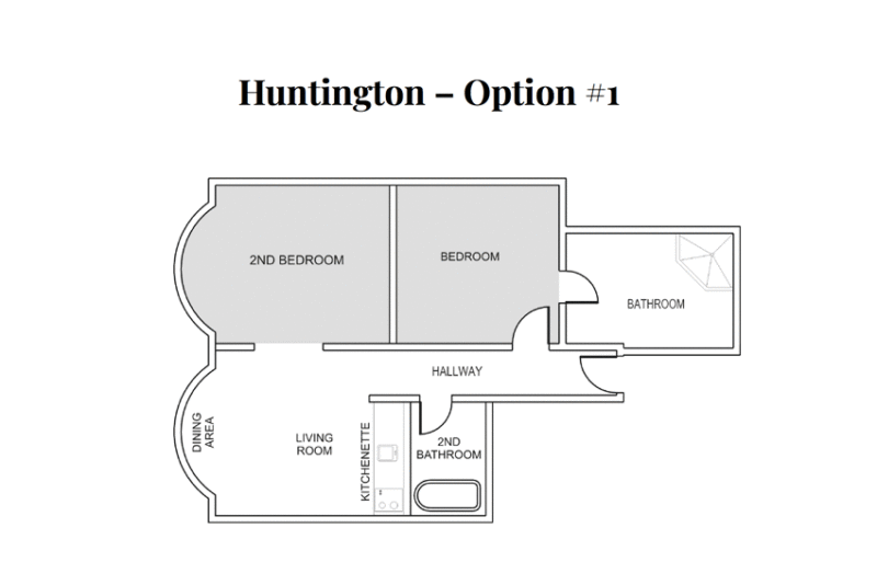 Huntington Option 1 floor plan